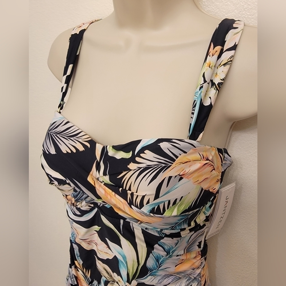 NWT Jantzen Ladies One Piece Swim Suit - Picture 8 of 9